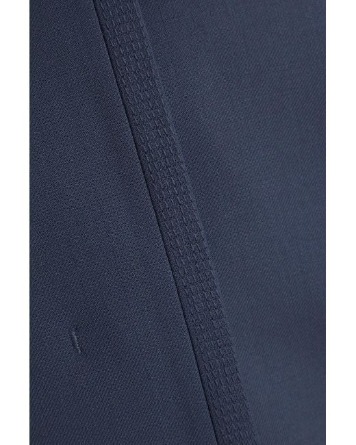 Theory Blue Wool-Blend Twill Jacket
