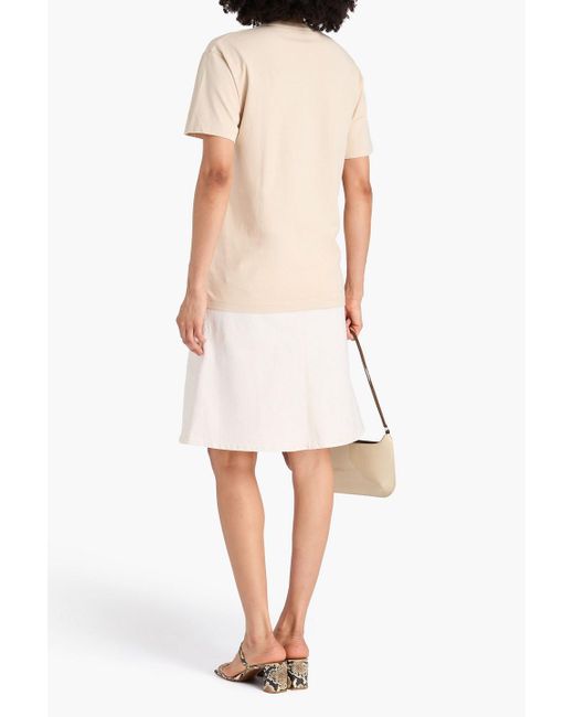 Totême  White Cotton-jersey T-shirt