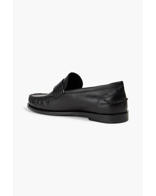 Bally Black Kebler Leather Penny Loafers for men