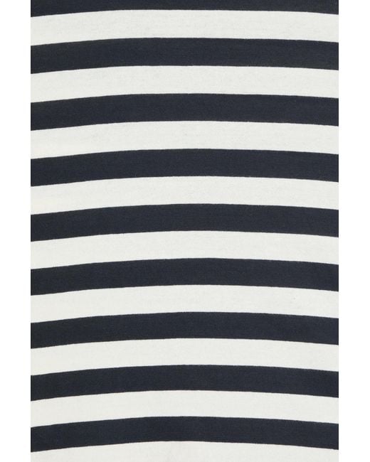 Nili Lotan Blue Brady Striped Cotton-Jersey T-Shirt