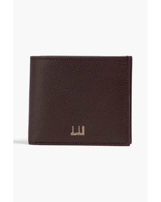 Dunhill Duke portemonnaie aus strukturiertem leder in Brown für Herren