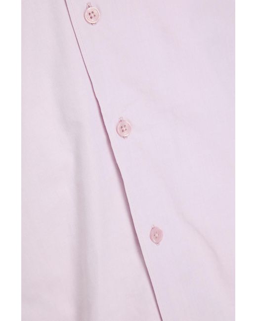 Orlebar Brown Pink Travis Cotton And Lyocell-Blend Shirt for men