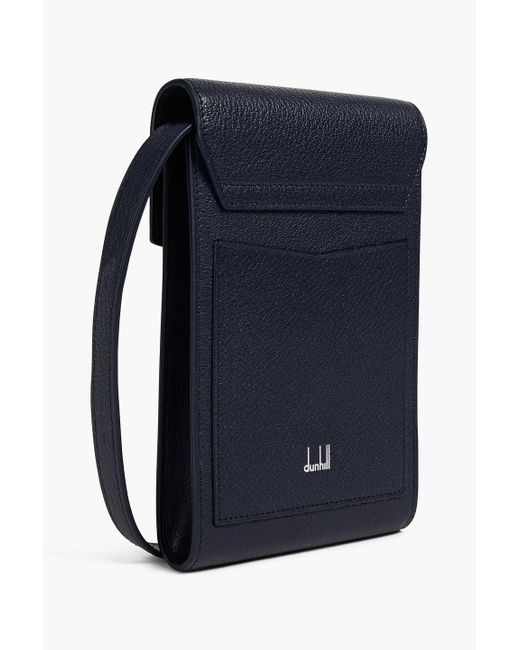 Dunhill Blue Duke Pebbled-leather Pouch for men