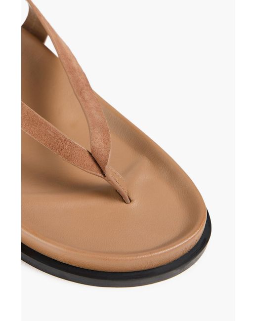 A.Emery Brown Shel Suede Sandals