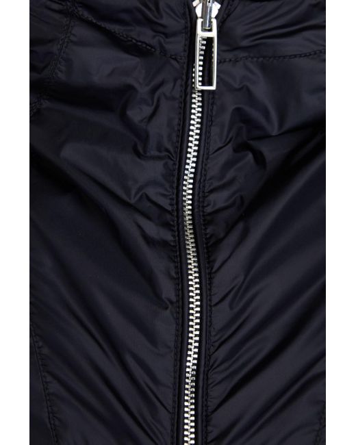 Emporio Armani Blue Shell Hooded Track Jacket for men