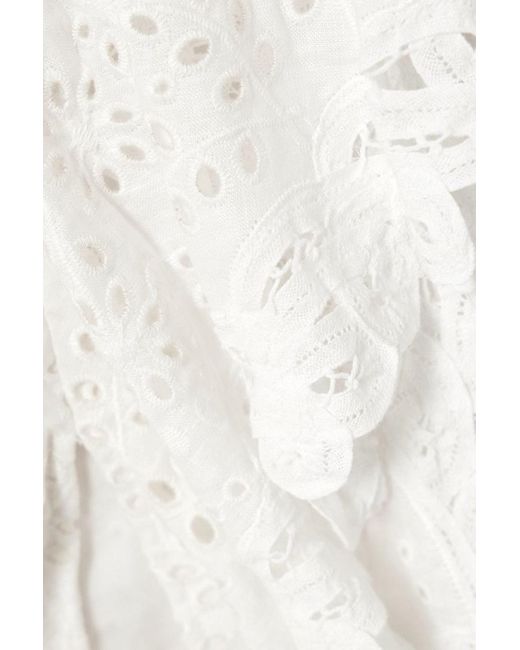 RALPH LAUREN MIDIワンピース WHITE LACE SLEEVE NEW Lauren Ralph Lauren Striped Surplice Crepe Midi Dress
