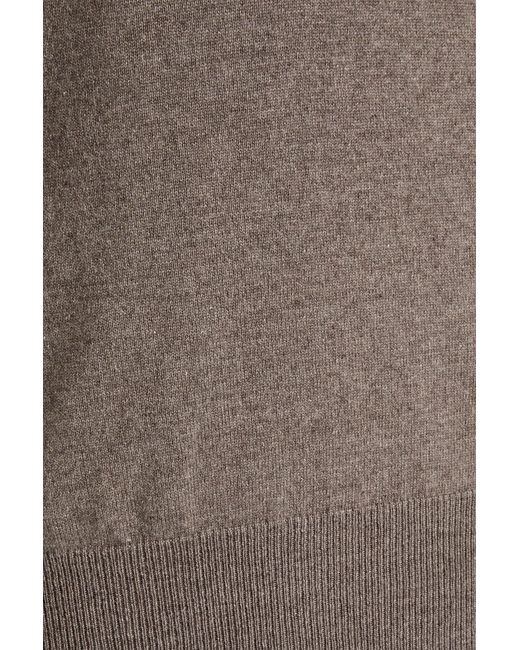 N.Peal Cashmere Brown Trafalgar Cashmere Turtleneck Sweater for men