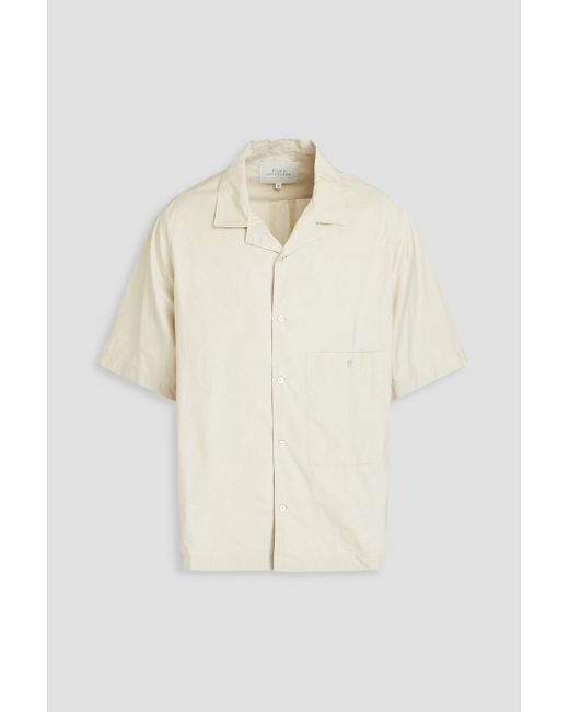 Studio Nicholson White Vard Cotton Shirt for men