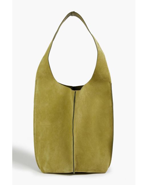 Acne Green Suede Tote