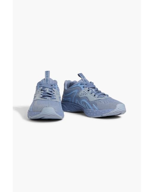 Acne Blue N3w Mesh And Rubber Sneakers for men