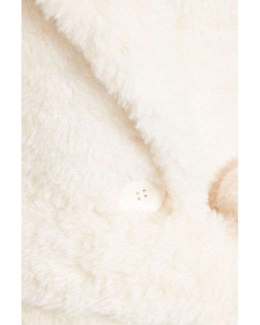 Stand Studio Natural Tel aus kunstfell mit gürtel