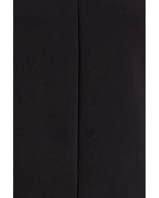 Norma Kamali Black Ponte Jacket