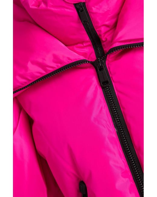 Goldbergh Pink Vava Layered Down Ski Jacket