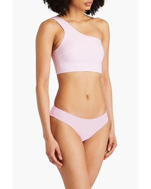 Bondi Born Pink Ollie One-shoulder Bikini Top