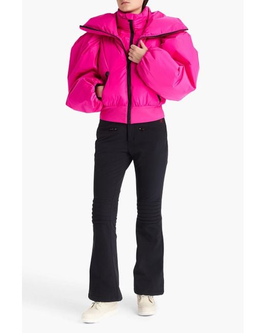 Goldbergh Pink Vava Layered Down Ski Jacket