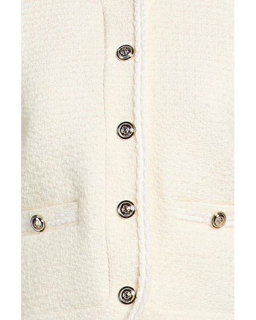 Maje Natural Bouclé-Tweed Jacket
