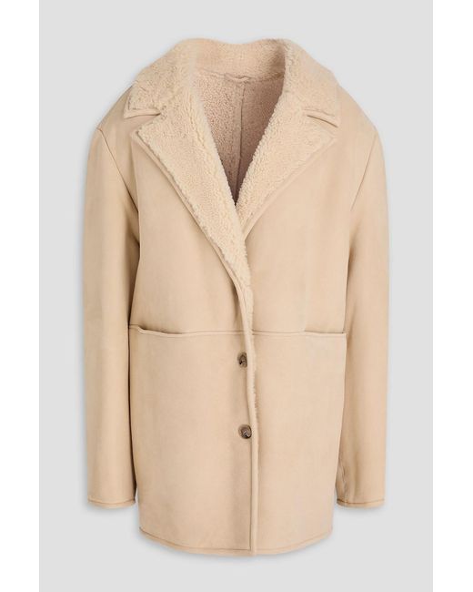 Loulou de Saison Brown Cirebo Shearling Jacket