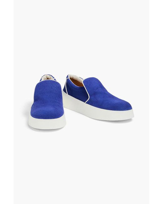 J.W. Anderson Slip-ons aus canvas in Blue für Herren