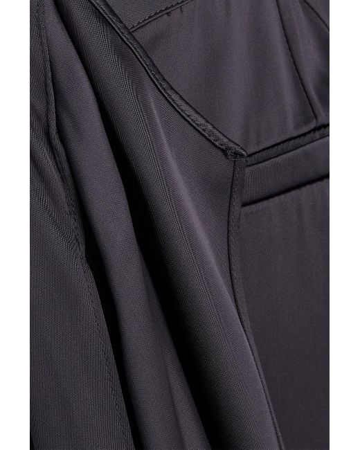 Stine Goya Blue Gracie hose mit geradem bein aus satin