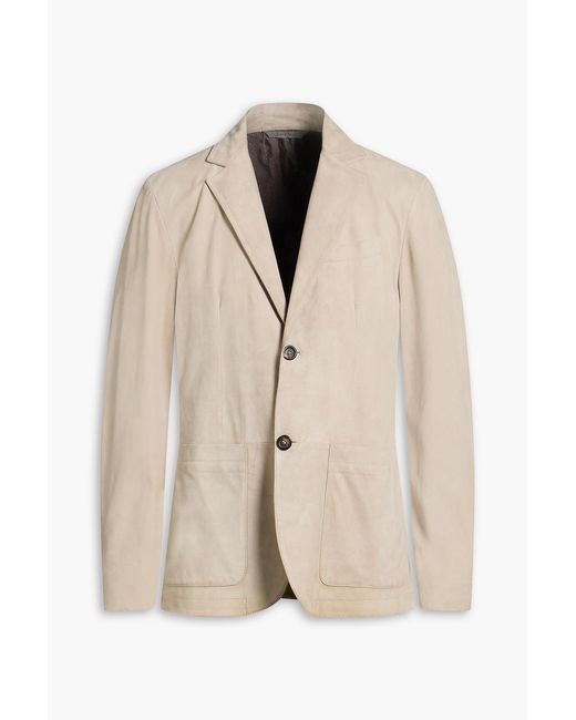 Canali Natural Suede Blazer for men