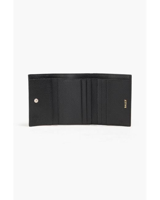Bally Black Pebbled-Leather Wallet