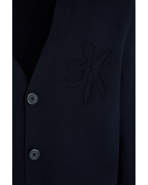 Sandro Blue Knitted Cardigan for men