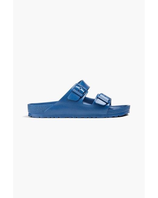 Birkenstock Blue Arizona Rubber Sandals for men