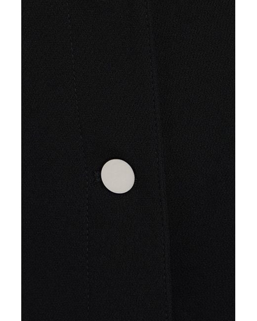 Theory Black Crepe Jacket