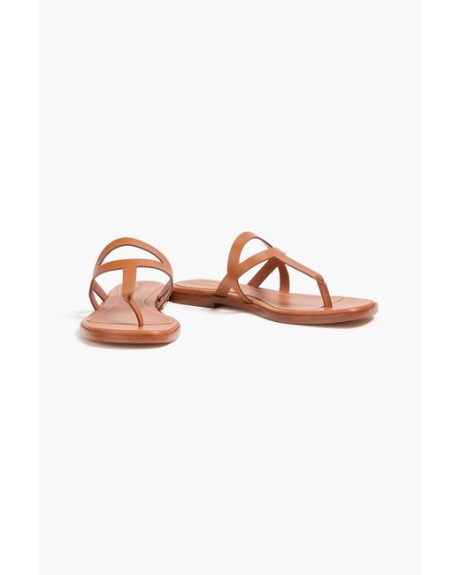 Zimmermann Brown Leather Sandals