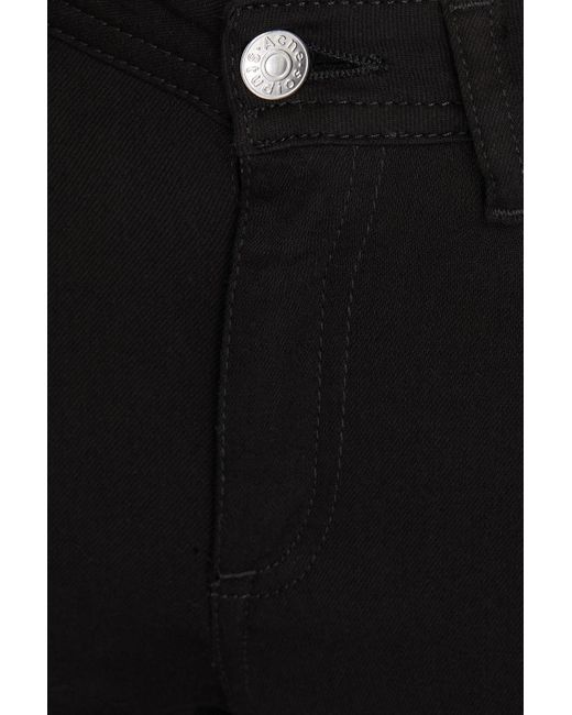 Acne Black Mid-rise Skinny Jeans
