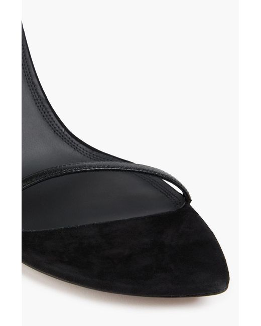 Neous Black Narumi Leather-Blend Sandals