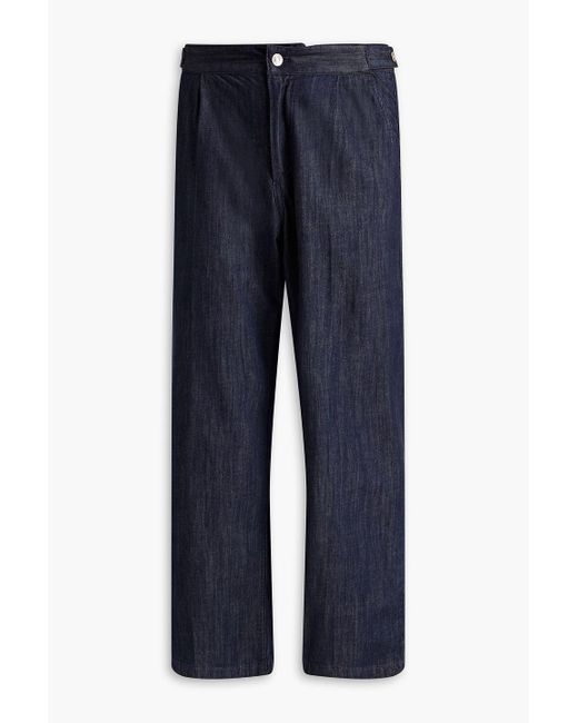 LE17SEPTEMBRE Blue Cropped Denim Jeans for men