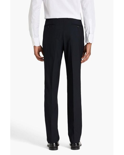Canali Blue Wool Suit for men