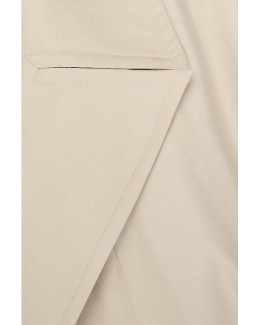 Rohe Natural Belted Cotton-Twill Trench Coat