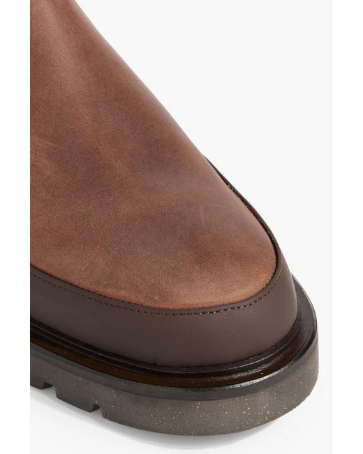 Paul Smith Brown Geyser Burnished-leather Chelsea Boots for men