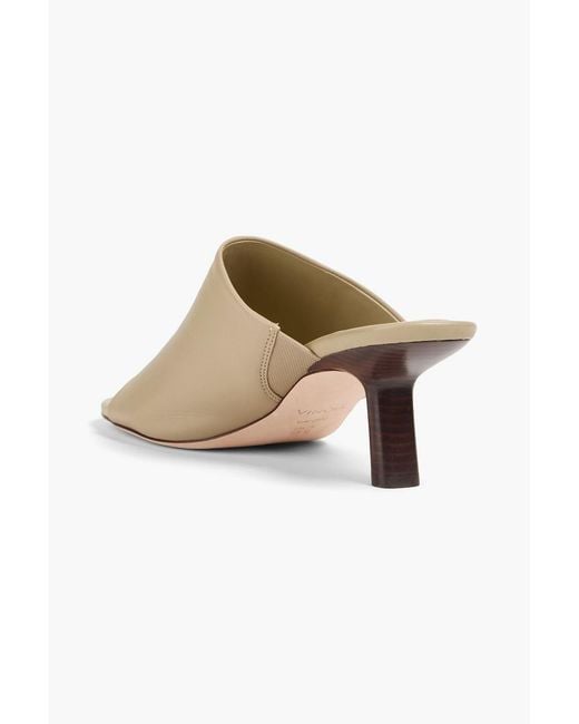 Vince Natural Jasper Leather Sandals