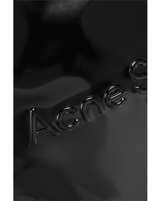 Acne Black Embossed Tote
