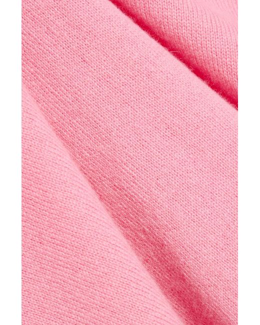 Chinti & Parker Pink Wool And Cashmere-Blend Sweater
