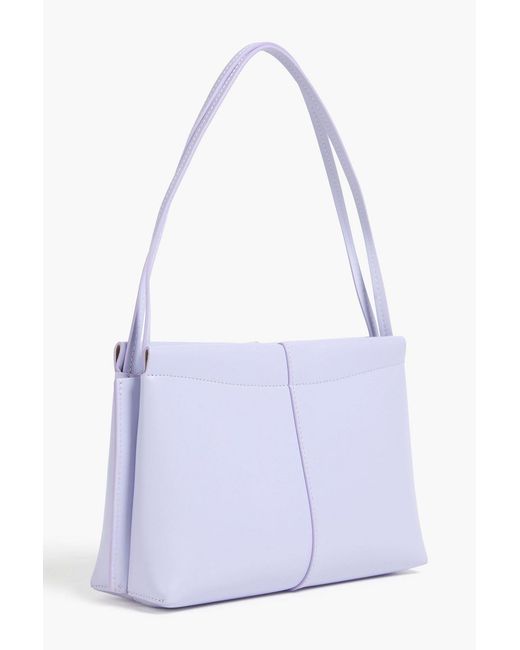 Wandler White Carly Leather Shoulder Bag