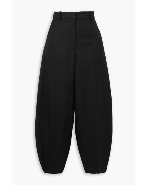 By Malene Birger Black Carlien Twill Tapered Pants