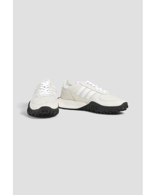 Adidas Originals Retropy sneakers aus perforiertem leder in White für Herren