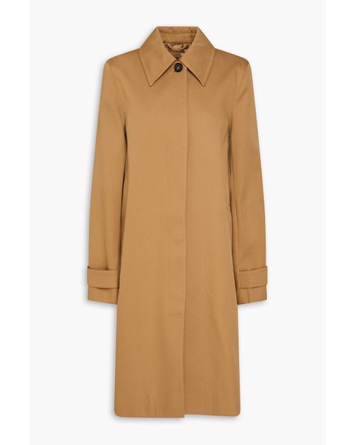 Totême  Natural Cotton-twill Coat
