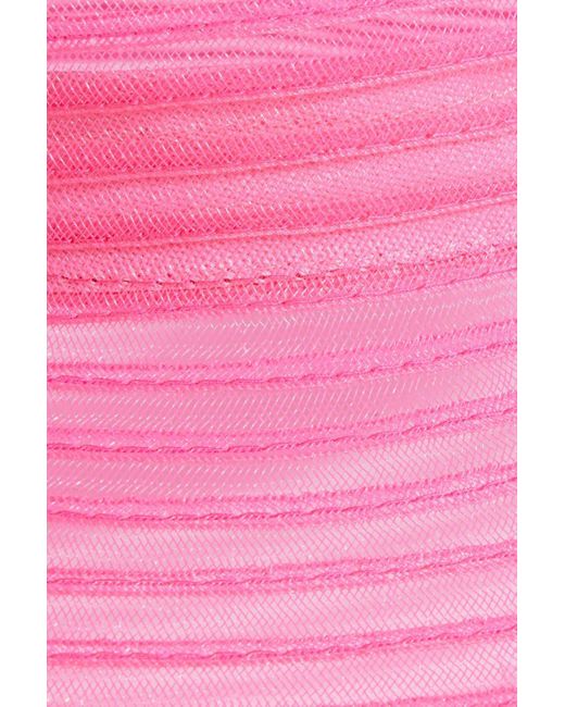 Eugenia Kim Pink Kayla visor aus mesh