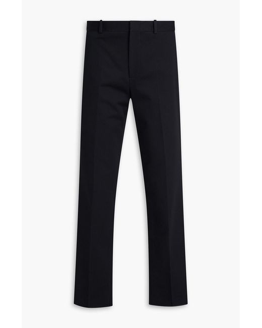 Jil Sander Blue Cotton-gabardine Pants for men
