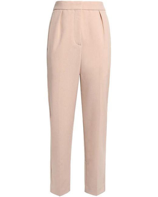 Theory Natural City Cropped Grain De Poudre Tapered Pants
