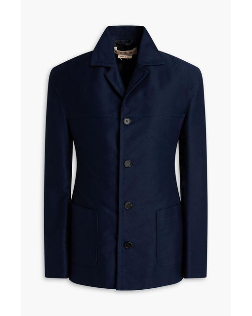 Marni Blue Cotton Blazer for men