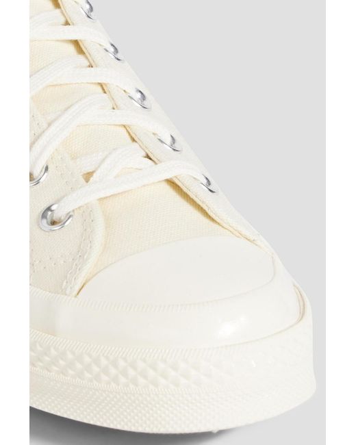 COMME DES GARÇONS PLAY White Chuck 70 Printed Canvas Sneakers for men