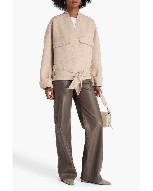 A.Emery Natural Ames Wool-Blend Twill Jacket