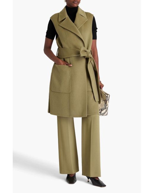 Joseph Green Garance Wool And Cashmere-Blend Felt Vest