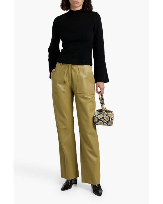 Autumn Cashmere Black Kaschmirpullover